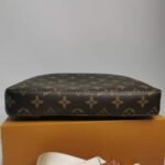 Louis Vuitton Trio Messenger Bag Monogram Stripes Brown 25cm M45965 - Image 7