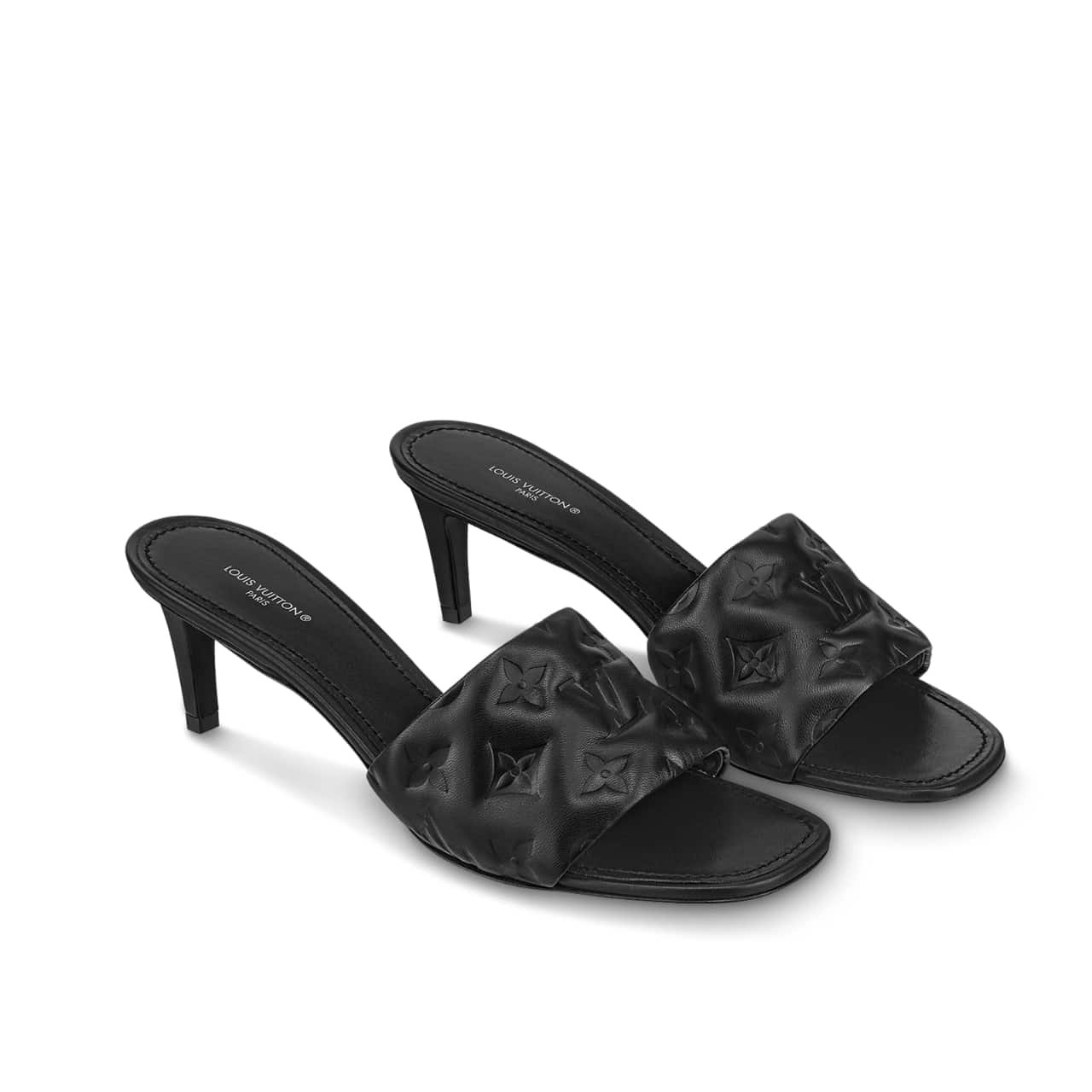 68 Louis Vuitton Revival Mule Black 1A9Oww - Image 1