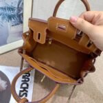 Hermes Birkin Mini Gold Hardware Epsom Brown 20Cm - Image 9