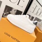 Louis Vuitton Time Out Sneaker Grey 1Aguy4 - Image 5
