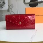 Louis Vuitton Sarah Wallet Monogram Red 19Cm - Image 2