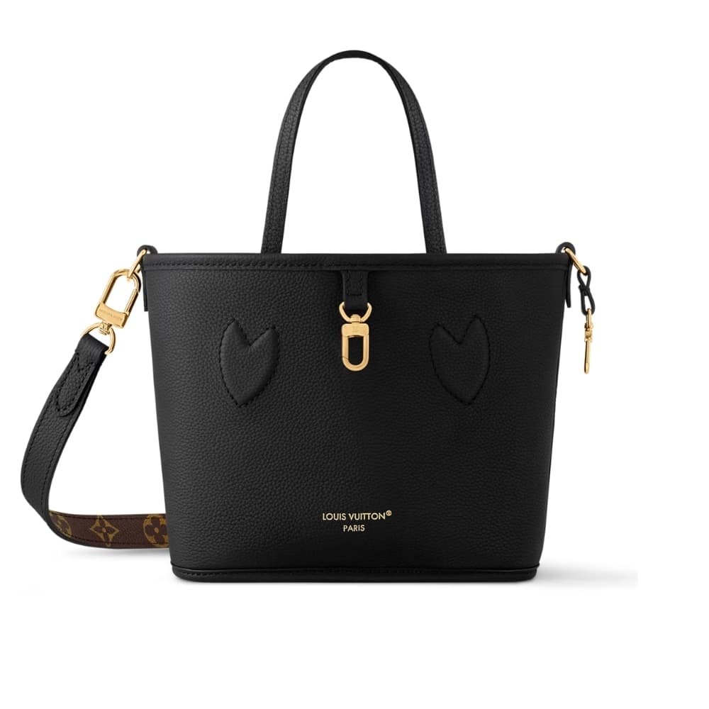 7-11 Louis Vuitton Neverfull Bandoulière Inside Out BB Monogram Black 26Cm M12099 - Image 1