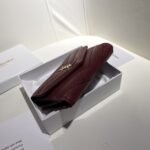 Saint Laurent Cassandre Matelassé Small Envelope Wallet In Grain De Poudre Leather 11Cm - Image 5
