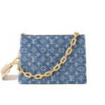 Louis Vuitton Coussin PM Bag Denim Blue 26Cm M24564