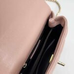 Chanel Mini Coco Handle Flap Bag Caviar Gold Hardware Pink 19Cm - Image 7
