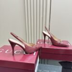 Gucci Women’s Horsebit Pump Gg Leather Rosso Ancora Red ‎792065 Aaegj 6207 - Image 6