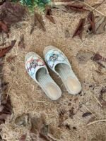 Gucci Women’s GG Multicolor Slip On Espadrille Slide Sandals 678037 UFT70 8470 - Image 7