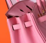 Hermes Birkin 30 Togo Leather Gold Hardware Light Pink 30Cm - Image 4
