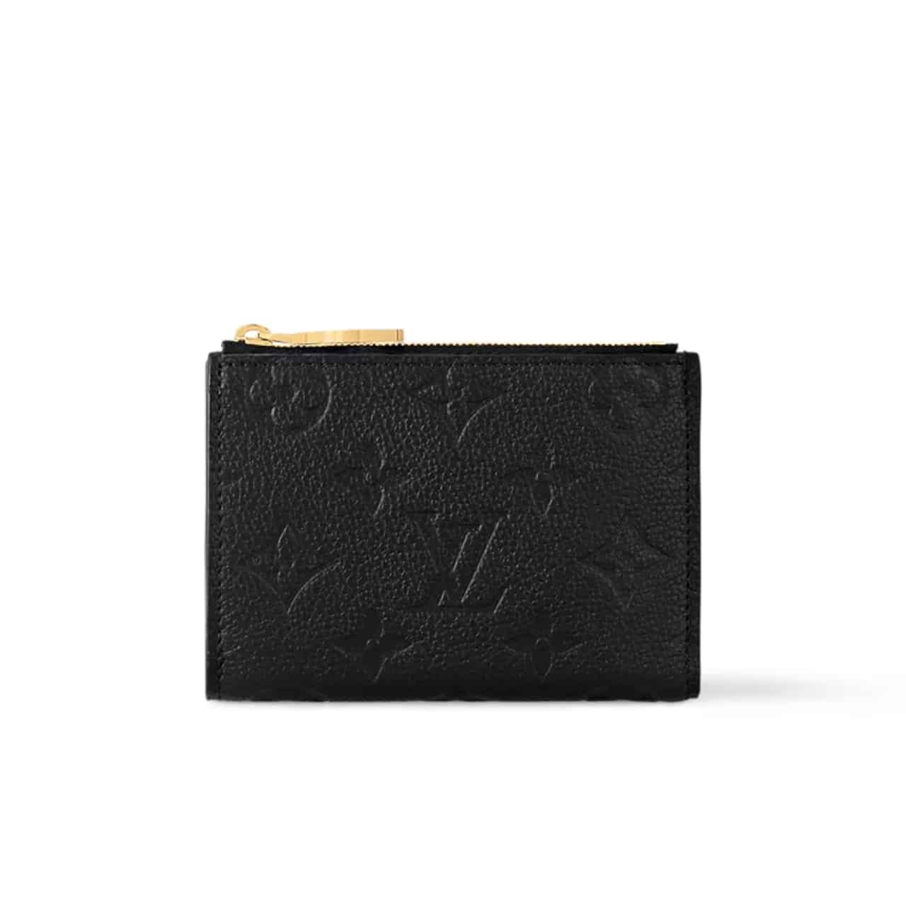 79-4 Louis Vuitton Lisa Wallet Black 11.5cm M83365 - Image 1