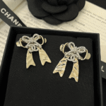 Chanel Stud Earrings With Gold Abg598 B22434 U4561 - Image 6