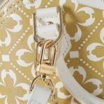 Louis Vuitton Alma Trunk BB White Gold Handle Bag 22cm M28032 - Image 7