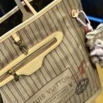 Louis Vuitton Neverfull Bandoulière Inside Out MM Beige 31cm M11948 - Image 3