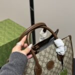 Gucci GG Small Tote Bag Beige Ebony 31Cm ‎‎659983 92TCG 8563 - Image 5