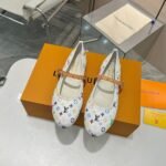 Louis Vuitton X Takashi Murakami Romy Flat Ballerina White 1agvfm - Image 3