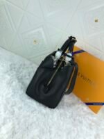 Louis Vuitton Montaigne MM Monogram Empreinte Leather Black 33Cm M41048 - Image 3