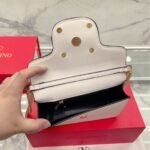 Valentino Locò Small Shoulder Bag In White 20cm 1W2B0K53ZXLI16 - Image 7