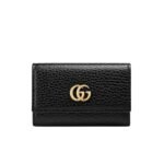 Gucci Gg Marmont Key Wallet Black 10cm 456118 Cao0g 1000