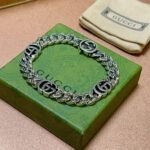 Gucci Interlocking Bracelet Silver 675758 I4601 0926 - Image 3