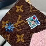 Louis Vuitton Romy Card Holder Monogram Snowy Pearl 12Cm M15333 - Image 7
