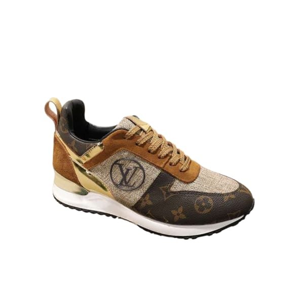 xr:d:DAFsOS-qjco:380,j:2798262071321716390,t:23082507 Louis Vuitton Lv Run Away Marathon Running Sneaker Brown - Image 1