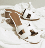 Hermes Oasis Sandals 26Mm In White - Image 2