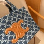 Celine Small Cabas Thais Denim 24Cm - Image 3