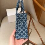 Celine Small Cabas Thais Denim 24Cm - Image 7