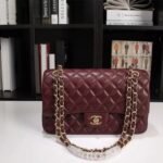 Chanel Classic Handbag Red 25Cm - Image 3