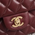 Chanel Classic Handbag Red 25Cm - Image 5