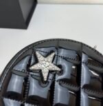 Chanel Round With Charm And Star Coin Purse Black 15Cm - Image 6