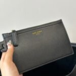 Saint Laurent Shopping In Leather Tote Bag Black 33Cm 600281Csv0J1000 - Image 5
