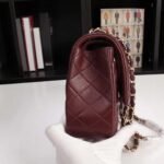 Chanel Classic Handbag Red 25Cm - Image 7