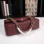 Chanel Classic Handbag Red 25Cm - Image 9