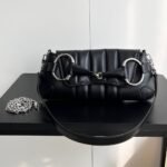 Gucci Horsebit Chain Small Shoulder Bag Black 27Cm 764255 Aacu1 1000 - Image 4