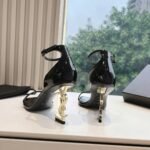 Saint Laurent Opyum Sandals In Black 5576620Npkk1000 - Image 3