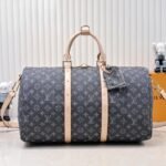 Louis Vuitton Keepall Bandoulière 45 Denim Cloudy Gray 45Cm M13748 - Image 2