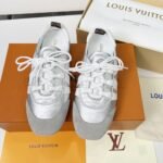 Louis Vuitton Lv Sneakerina Silver 1Ahojd - Image 3