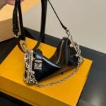 Louis Vuitton Slim Trunk Bag Black 23Cm M25445 - Image 3