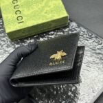 Gucci Animalier Bi Fold Wallet Black 11cm 523664 Dj20t 1000 - Image 3