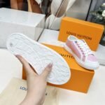 Louis Vuitton Lv Lagoon Sneaker Denim Rose 1Agyfo - Image 4