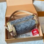 Louis Vuitton Side Trunk MM Bag Denim Grey 23Cm M13285 - Image 6