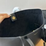 Saint Laurent Shopping In Leather Tote Bag Black 33Cm 600281Csv0J1000 - Image 4