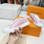 Louis Vuitton Lv Lagoon Sneaker Denim Rose 1Agyfo - Image 5
