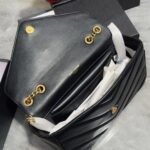 Saint Laurent Loulou Medium Chain Bag Black 29cm 801439aaeax1000 - Image 4
