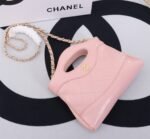 Chanel Shopping Bag Shiny Pink 19Cm As4854 B16220 Nw784 - Image 9