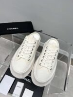 Chanel Platform Shoes Cream - Image 2