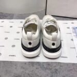 Chanel Mesh Suede Sneaker White Black G37492 Y55236 10601 - Image 4