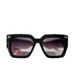 CHANEL VINTAGE BLACK WHITE SUNGLASSES