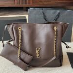 Saint Laurent Small Jamie Shopping Brown 28Cm - Image 2
