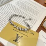 Louis Vuitton Lv Sailor Medium Bracelet Silver M03187 - Image 2